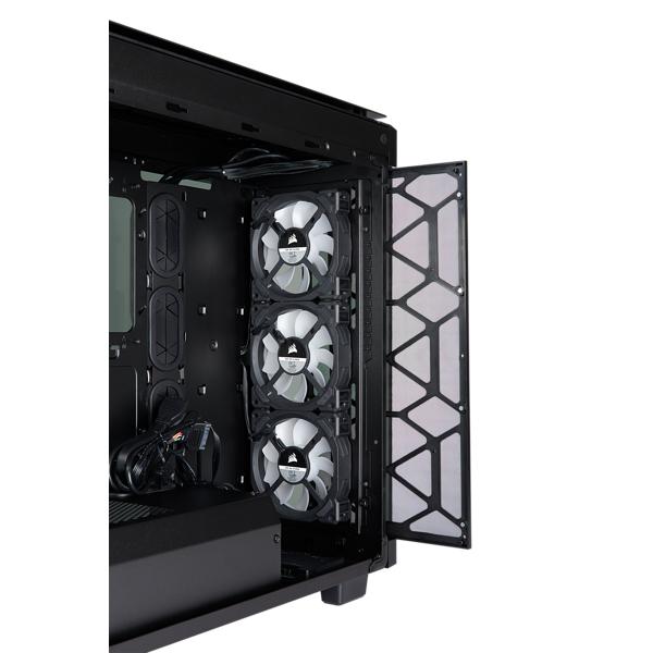 Corsair Obsidian 500D RGB SE Premium Midi-Tower Negro gabinete de computadora