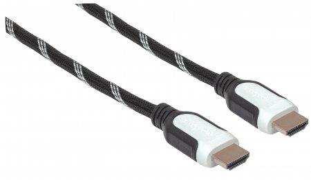 Manhattan 354790 cable HDMI 5 m HDMI Type A (Standard) Negro, Blanco
