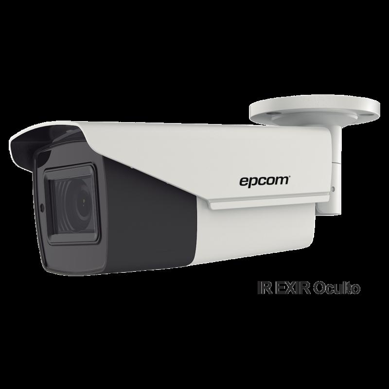 Bullet TURBOHD 4K (8Megapixeles) / Lente Mot. 2.7 a 13.5 mm / Potente IR EXIR de 80 mts / Exterior I