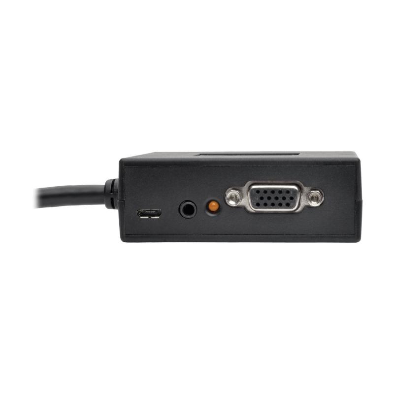 Tripp Lite Adaptador / Divisor de 2 Puertos HDMI a VGA + Divisor de Audio, 1920 x 1080 (1080p)