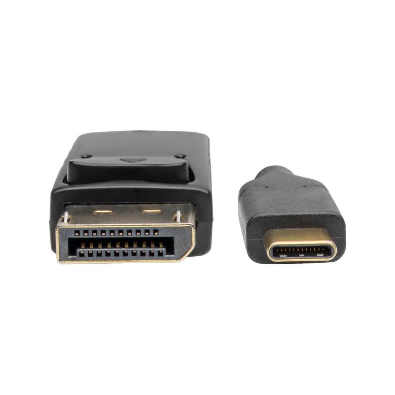Tripp Lite Cable Adaptador USB 3.1 Gen 1 USB-C a DisplayPort 4K (M/M), Compatible con Thunderbolt 3,