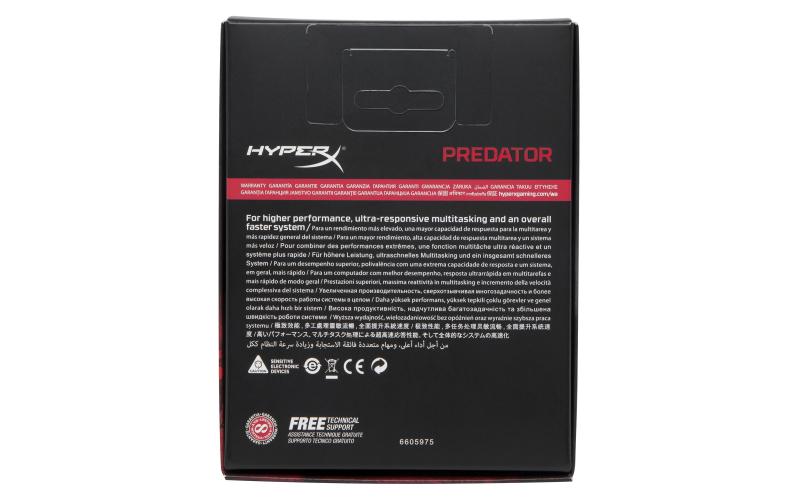 HyperX Predator 8GB 3200MHz DDR4 módulo de memoria