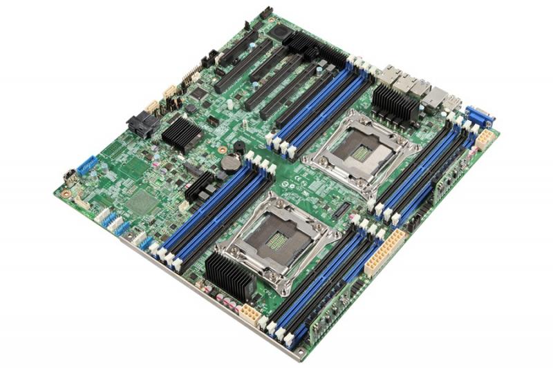 Intel DBS2600CW2R placa base para servidor y estación de trabajo LGA 2011 (Socket R) Intel® C612 S