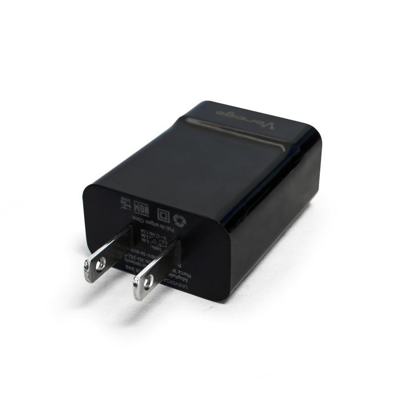 Vorago AU-302-BK Universal Negro adaptador e inversor de corriente