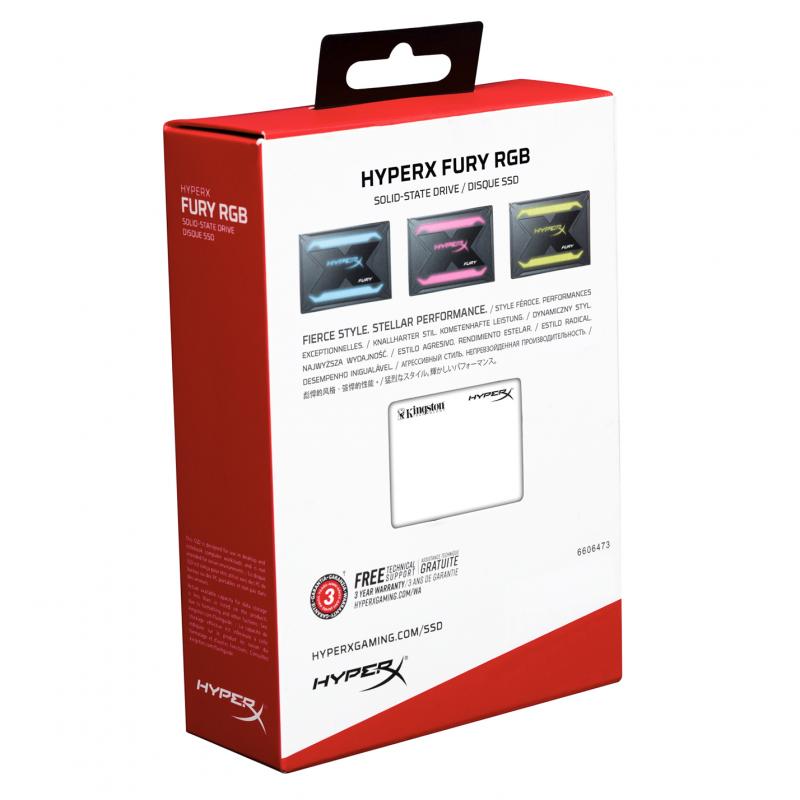 HyperX FURY RGB 960 GB Serial ATA III 2.5"