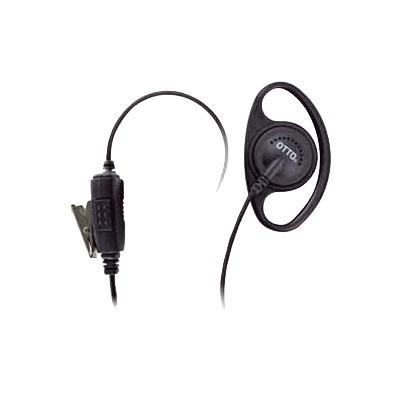 Micrófono-Audífono tipo Anillo E1-ET2KA131, Cable con 40 lbs de Resistencia, compatible con Kenwood NX-340, NX320, NX420, TK-3230, Tk3000, TK3402, Tk3312 TK3360, TK3170