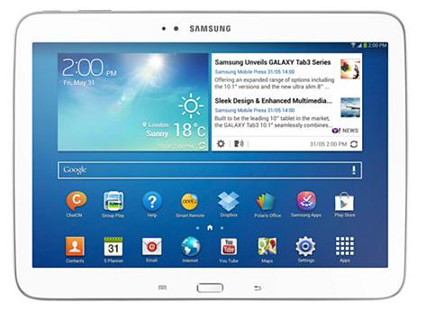 Samsung Galaxy Tab 3 10.1 tableta Intel® Atom™ Z2560 Blanco