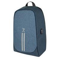 MOCHILA ANTI-ROBO PERFECT CHOICE 15.6 AZUL PC-083504