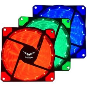 VENTILADOR AZUL 15LED 120MM MOLEX, 3PINES NA-0920A