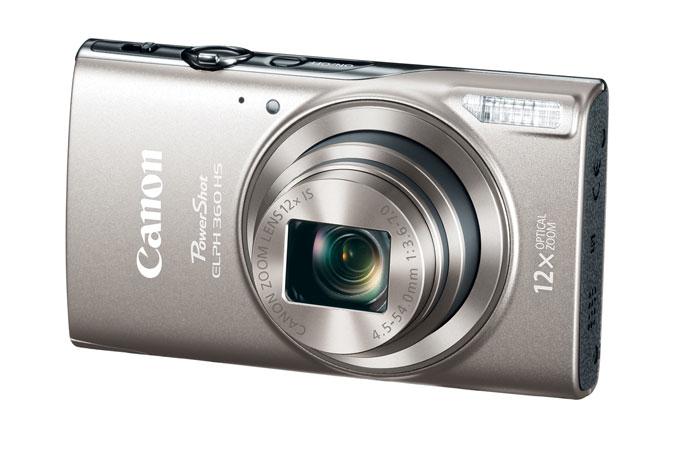 Canon PowerShot ELPH 360 HS Cámara compacta 20.2 MP 1/2.3" CMOS 5184 x 3888 Pixeles Plata