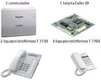 PAQUETE PANASONIC CONMUTADOR 1 KX-TES824+1 KX-TE82494+ 2 KX-T7730 + 3 T7703 CON-11
