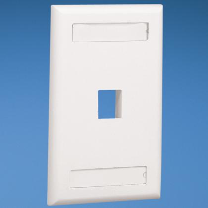Panduit NK1FEIY placa de pared y cubierta de interruptor Marfil