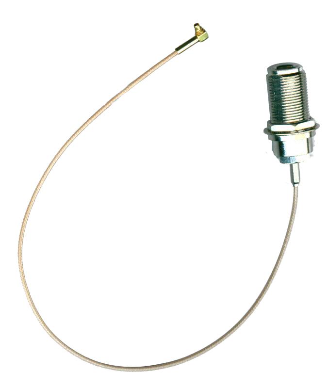 Mikrotik ACMMCX cable coaxial MMCX clase N 0.36 m Aluminio