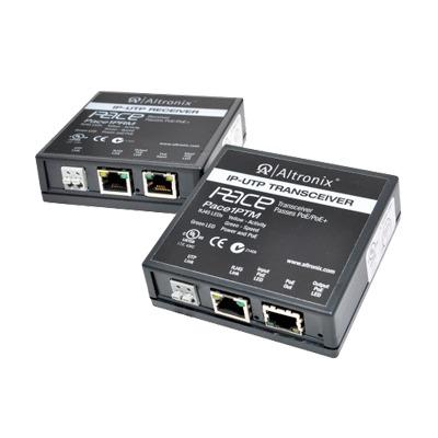 Kit extensor IP y PoE por cable UTP CAT5E hasta 500 mts @ 100 mbps PACE-1PR-MT