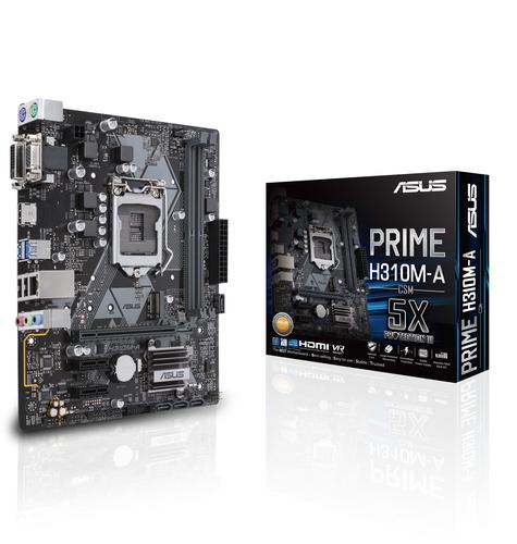 ASUS PRIME H310M-A placa base LGA 1151 (Zócalo H4) Intel® H310 Micro ATX