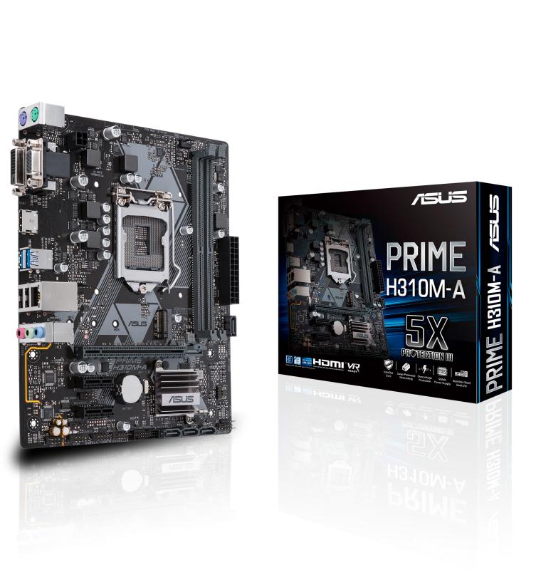 ASUS PRIME H310M-A placa base LGA 1151 (Zócalo H4) Intel® H310 Micro ATX