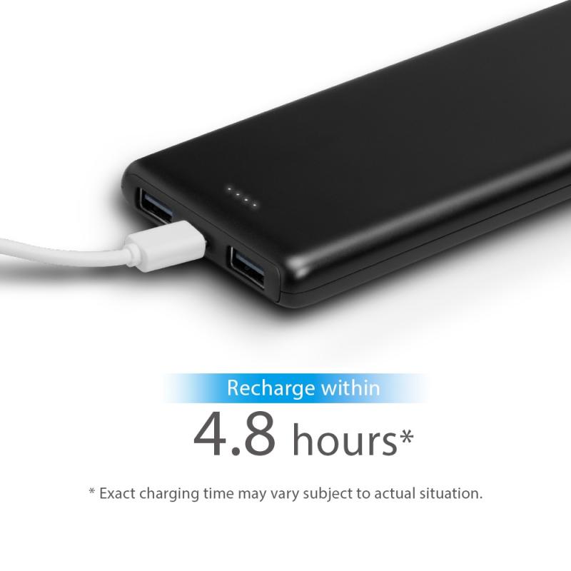 TP-LINK TL-PB10000 batería externa Negro Polímero de litio 10000 mAh
