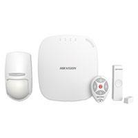 KIT PARA DE ALARMA HIKVISION / INCLUYE: 1 HUB / 1 SENSOR PIR / 1 CONTACTO MAGNÉTICO / 1 CONTROL REM
