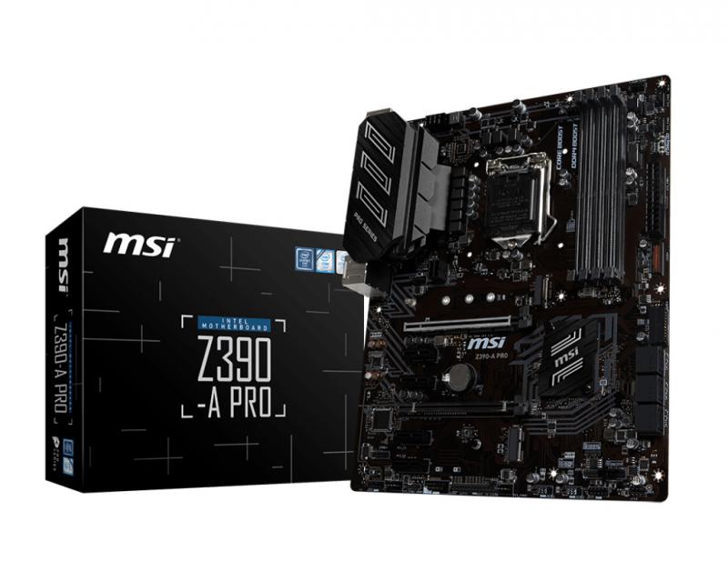 MSI Z390-A PRO placa base LGA 1151 (Zócalo H4) ATX Intel Z390