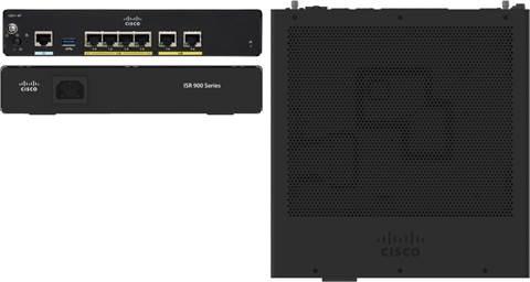 Cisco C921-4P dispositivo de redes Gestionado Negro