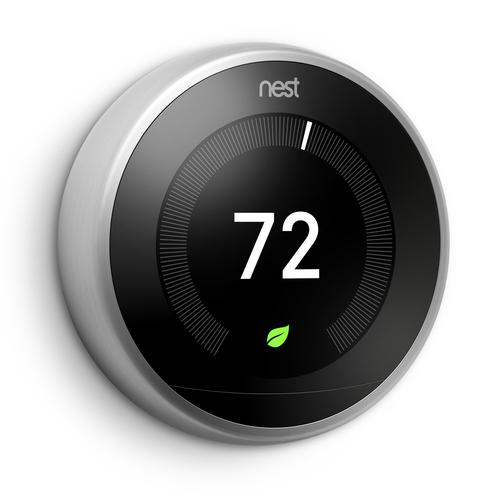 Nest Labs Learning Thermostat termostato WLAN Acero pulido