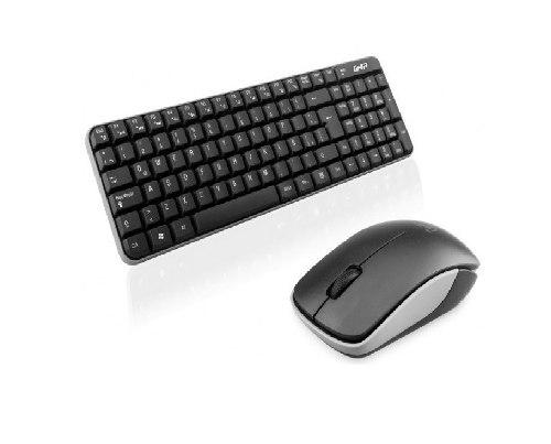 TECLADO/MOUSE COMBO INALAMBRICO COMPACTO GT4000BG GHIA / COLOR NEG KB-687