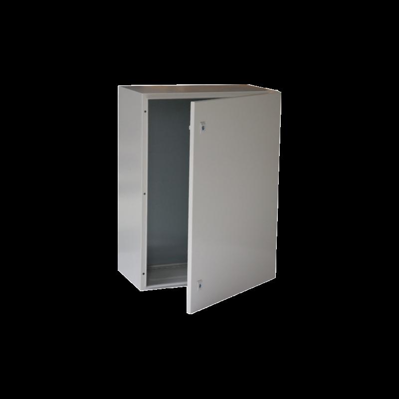 Gabinete de Acero IP66 Uso en Intemperie (400 x 600 x 250 mm) con Placa Trasera Interior y Compuerta