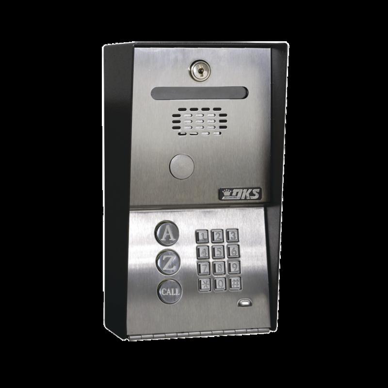 1802-EPD Portero telefónico con directorio programable, Memoria para 100 números, Permite marcaci