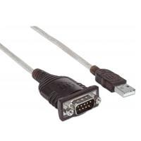 CONVERTIDOR USB A SERIAL DB9M 1.8 M 115 KBPS MANHATTAN 151849