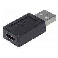 ADAPTADOR USB-C MANHATTAN AM-CH V2 NEGRO 354653