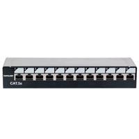 PANEL PARCHEO INTELLINET CAT 5E 12 PTOS ESCRITORIO C/BLOQUEO 720618