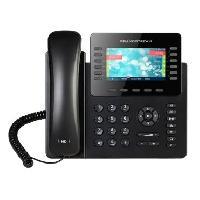 TELéFONO IP COLOR GIGABIT PARA 12 LíNEAS 6 CUENTAS SIP, AUDIO HD, BLUETOOTH, 24 TECLAS PROGRAMABLES, POE Y FUENTE DE ALIMENTACION INCLUIDA GXP2170