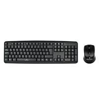 TECLADO Y MOUSE ALAMBRICO PERFECT CHOICE USB NEGRO PC-201076