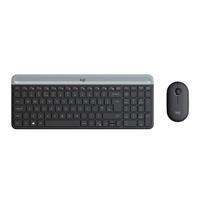 TECLADO/MOUSE LOGITECH MK470 ULTRA DELGADO NEGRO INALAMBRICO USB PC/WINDOWS/SURFACE 920-009266