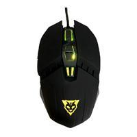 Mouse Gamer Quaroni Ocelot OGEM01 - Alámbrico - USB 2.0 - Hasta 2400 DPI - 4 Botones - LED - Ergonómico