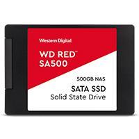 UNIDAD DE ESTADO SOLIDO SSD WD RED SA500 2.5 500GB SATA3 6GB/S 7MM LECT 560MB/S ESCRIT 530MB/S WDS500G1R0A