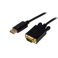CABLE 91CM DE VIDEO ADAPTADOR CONVERTIDOR DISPLAYPORT DP A VGA - ACTIVO - 1080P - NEGRO - STARTECH.COM MOD. DP2VGAMM3B DP2VGAMM3B
