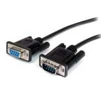 CABLE 1M DE EXTENSIÃ“N DIRECTO STRAIGHT THROUGH SERIAL RS232 VIDEO PANTALLA EGA DB9 MACHO A HEMBRA - EXTENSOR NEGRO - STARTECH.COM MOD. MXT1001MBK MXT1001MBK