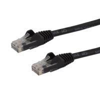 CABLE DE RED ETHERNET SNAGLESS SIN ENGANCHES CAT 6 CAT6 GIGABIT 1M - NEGRO - STARTECH.COM MOD. N6PATC1MBK N6PATC1MBK
