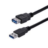 CABLE DE 1M DE EXTENSIÃ“N ALARGADOR PASIVO USB 3.0 SUPERSPEED - MACHO A HEMBRA USB A - EXTENSOR - NEGRO - STARTECH.COM MOD. USB3SEXT1MBK USB3SEXT1MBK