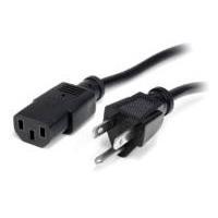 StarTech.com Cable de Poder NEMA5-15P - C13 Coupler, 1.8 Metros, Negro