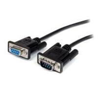 CABLE 3M DE EXTENSIÃ“N DIRECTO STRAIGHT THROUGH SERIAL RS232 VIDEO PANTALLA EGA DB9 MACHO A HEMBRA - EXTENSOR NEGRO - STARTECH.COM MOD. MXT1003MBK MXT1003MBK