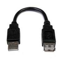 CABLE EXTENSOR USB 2.0 MACHO A HEMBRA DE 15CM - STARTECH.COM MOD. USBEXTAA6IN USBEXTAA6IN