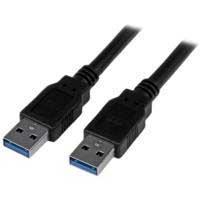 CABLE USB 3.0 DE 3 METROS - A MACHO A A MACHO - USB 3.1 GEN1 (5GBPS) - STARTECH.COM MOD. USB3SAA3MBK USB3SAA3MBK