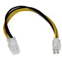 CABLE 20CM EXTENSIÃ“N ALARGADOR FUENTE ALIMENTACIÃ“N CORRIENTE TARJETA MADRE CPU ATX12V 4 PINES P4 - MACHO A HEMBRA - STARTECH.COM MOD. ATXP4EXT ATXP4EXT