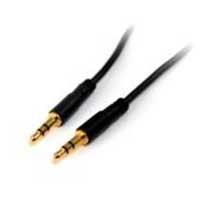 CABLE DELGADO DE 4.5M DE AUDIO ESTÃREO MINI JACK DE 3.5MM MACHO A MACHO - STARTECH.COM MOD. MU15MMS MU15MMS