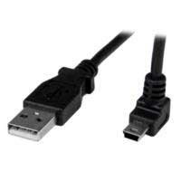 CABLE ADAPTADOR 1M USB A MACHO A MINI USB B MACHO ACODADO EN ÃNGULO HACIA ARRIBA PARA TELÃ‰FONOS TABLETS DISPOSITIVOS MÃ“VILES - STARTECH.COM MOD. USBAMB1MU USBAMB1MU