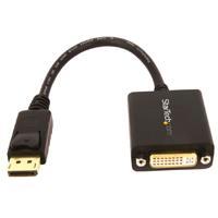 ADAPTADOR DE VIDEO DISPLAYPORT A DVI - CONVERTIDOR EXTERNO - DP MACHO - DVI HEMBRA - HASTA 1920X1200 - CABLE PASIVO - STARTECH.COM MOD. DP2DVI2 DP2DVI2