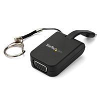 ADAPTADOR DE VIDEO EXTERNO USB-C A VGA CON LLAVERO DE ENGANCHE RÃ¡PIDO - STARTECH.COM MOD. CDP2VGAFC CDP2VGAFC