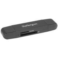 LECTOR GRABADOR USB 3.0 USB-C TIPO C Y USB-A DE TARJETAS DE MEMORIA FLASH SD MICRO SD ALIMENTADO POR USB - STARTECH.COM MOD. SDMSDRWU3AC SDMSDRWU3AC